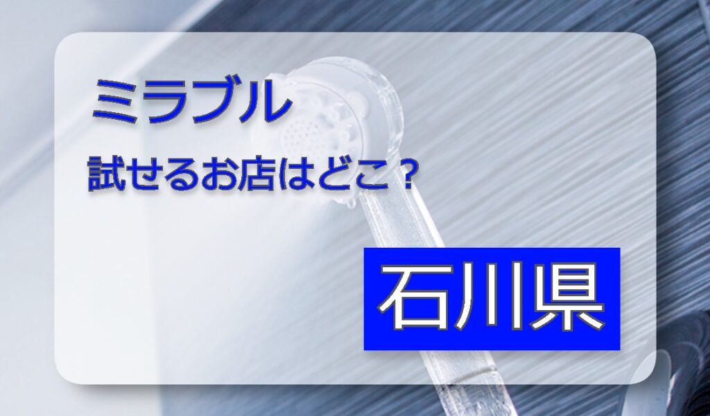 ミラブル体験 石川